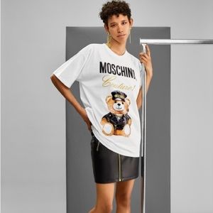Moschino Printemps teddy police t shirt